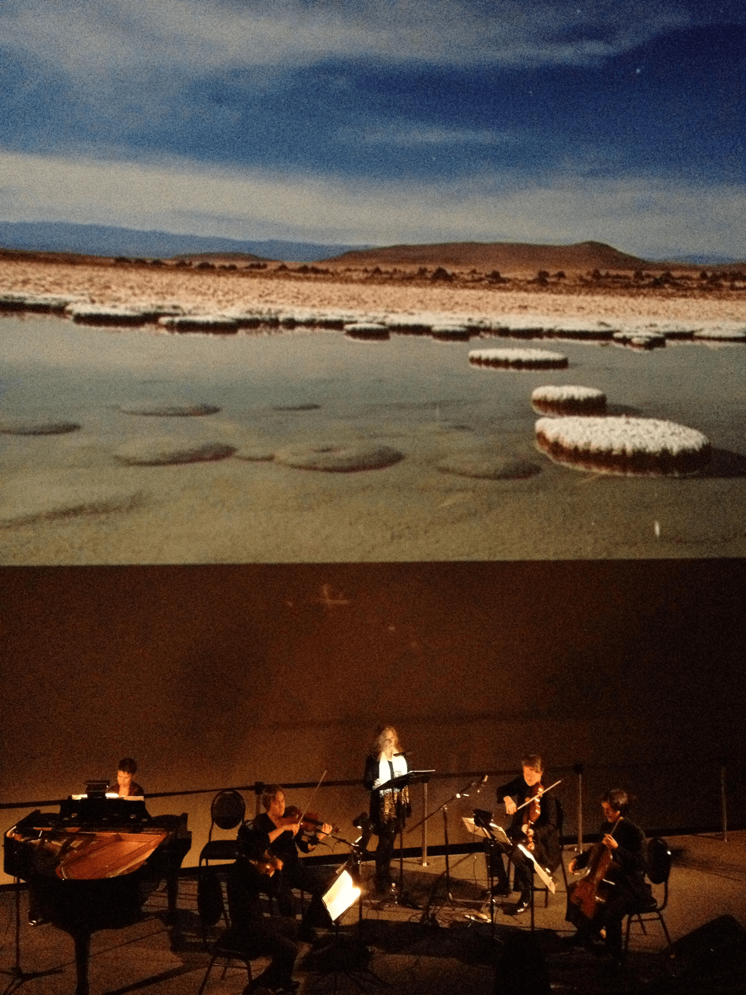 Performing Sebastian Currier's Deep Sky Objects at NASA Space Center Houston